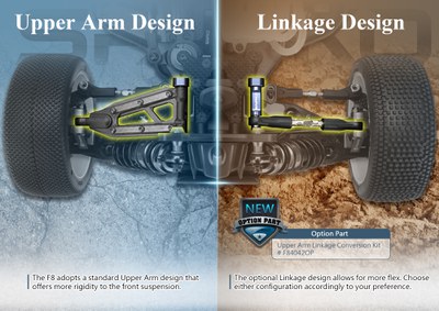 Sparko f8 Upper Arm Linkage Conversion Kit