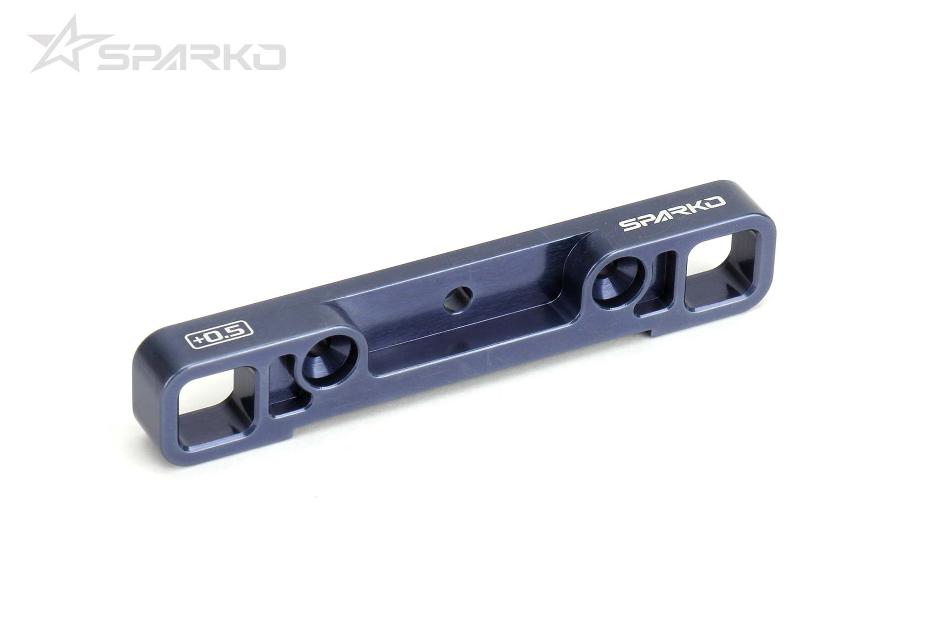 7075Aluminum Arm Mount D (+0.5mm)(Dark Blue)