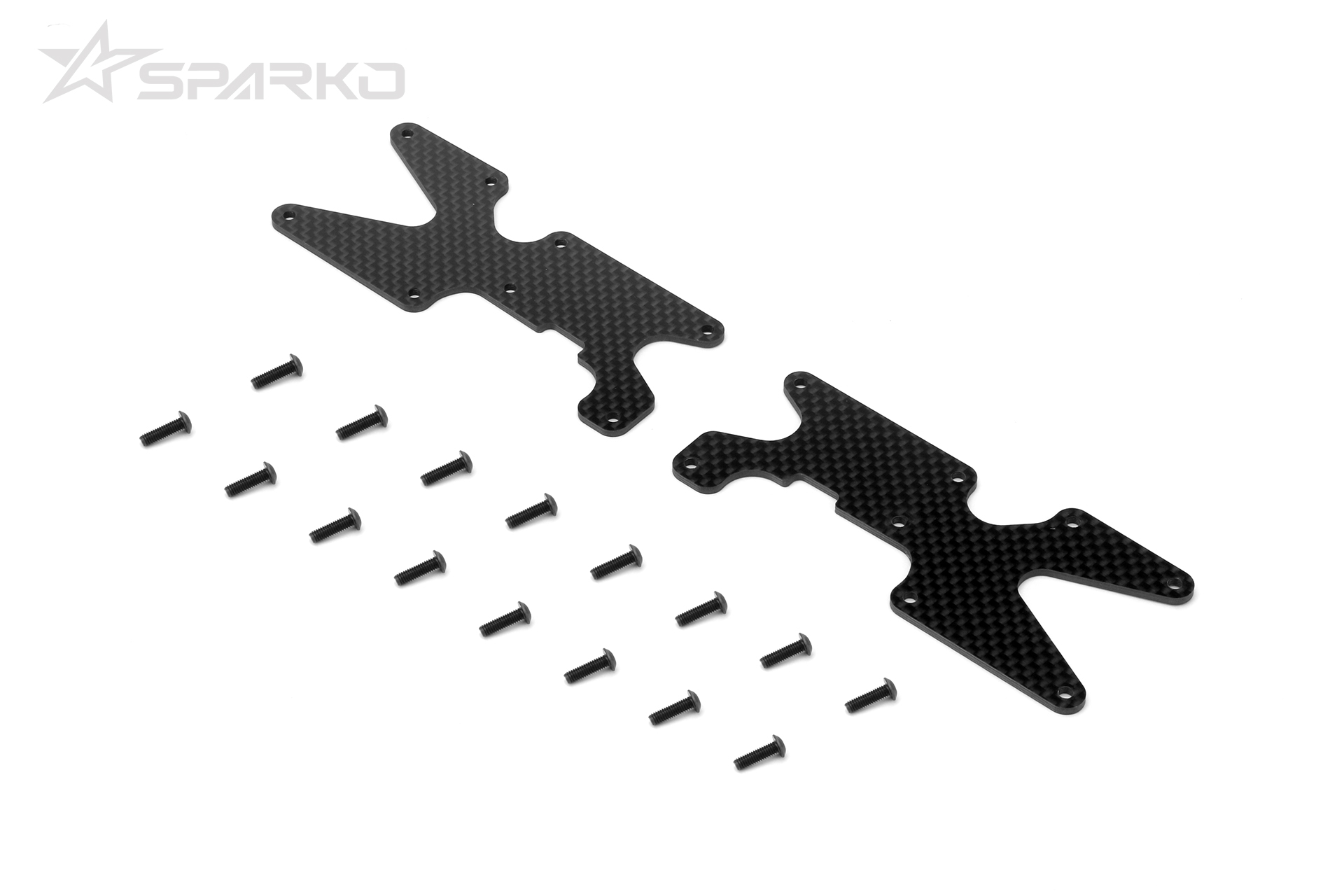 F8T Carbon Rear Arm covers 2.0mm - 2pcs